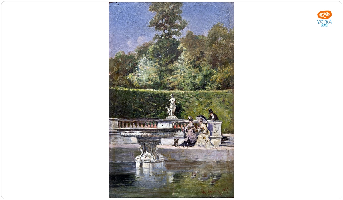 În parc