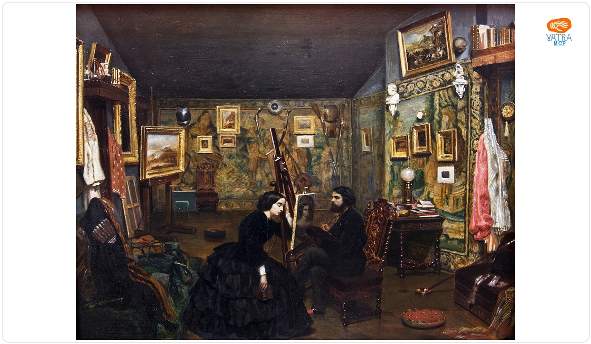 Al doilea atelier al artistului la Paris