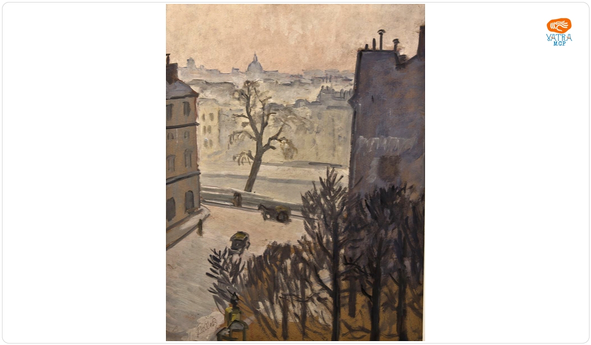 Peisaj la Paris – Place Dauphine