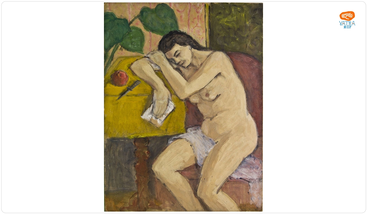 Theodor Pallady — Nud cu scrisoare