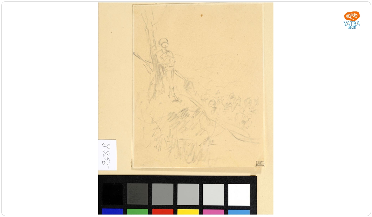 Nicolae Grigorescu — Schiță pentru un ciobănaș