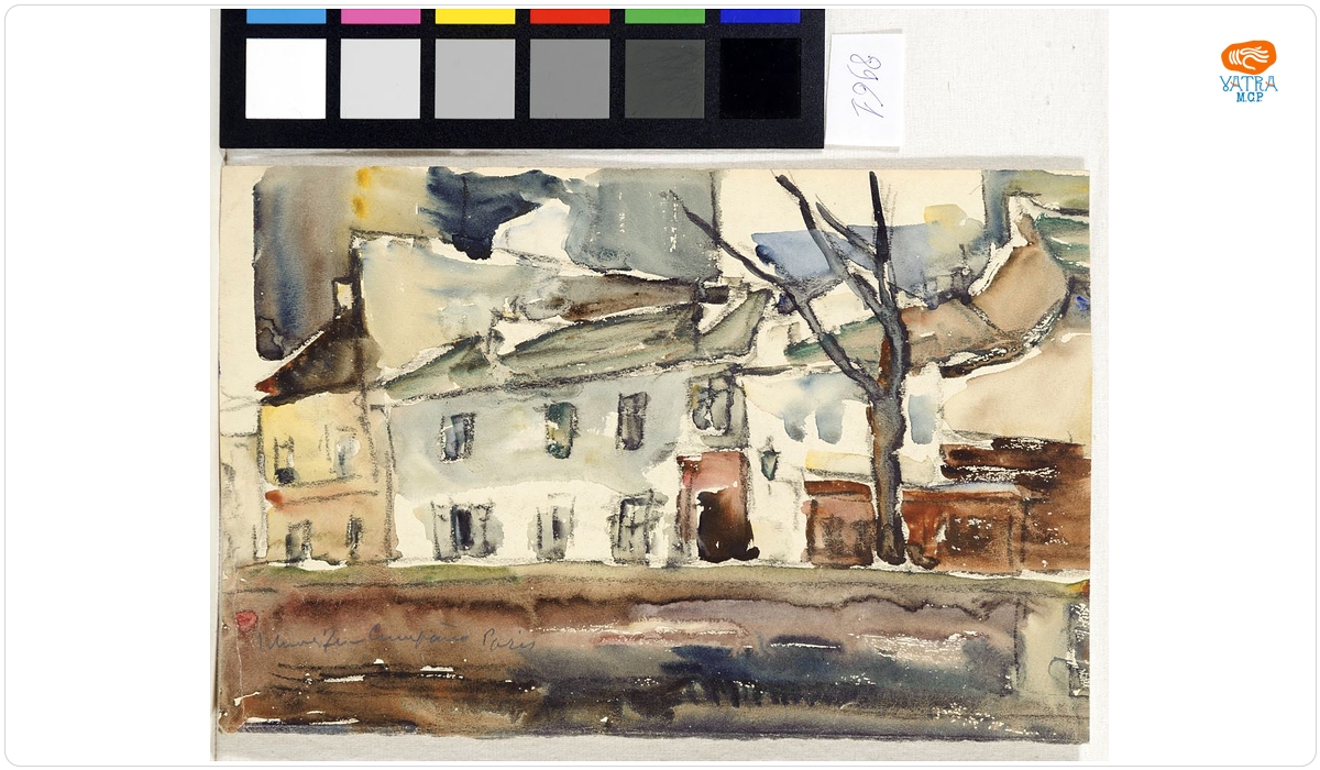 Rudolf Schweitzer Cumpăna — Vedere din Paris