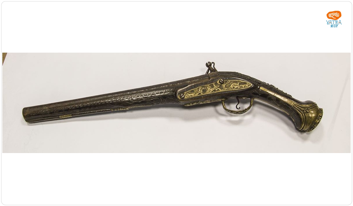 Pistol cu cremene de vânătoare, balcanic
