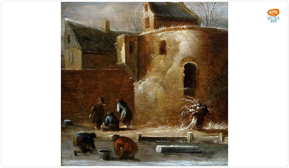 Klaes Molenaer — Scenă de iarnă