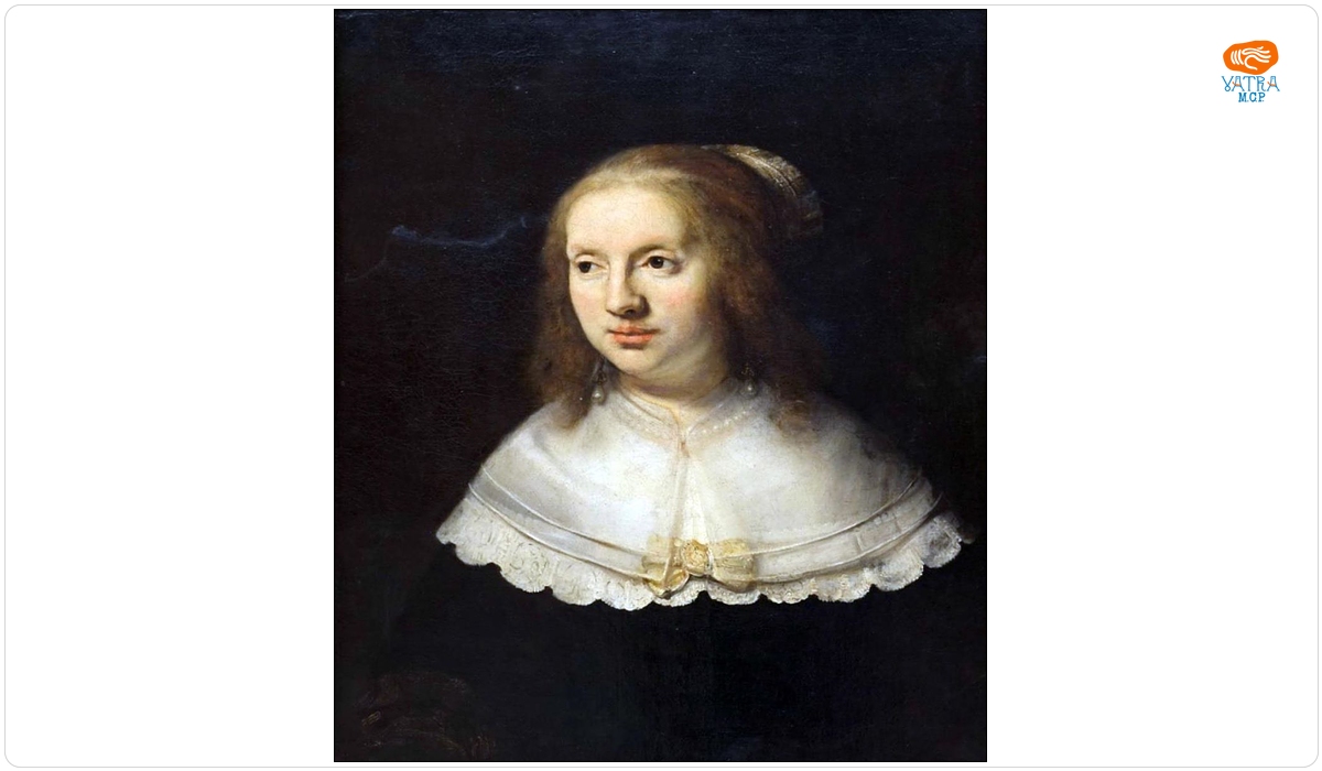 Harmensz van Rijn Rembrandt — Portret de femeie