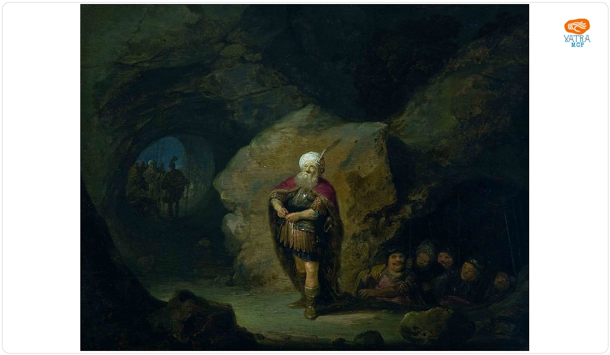 Harmensz van Rijn Rembrandt — Episod din lupta lui Saul cu David