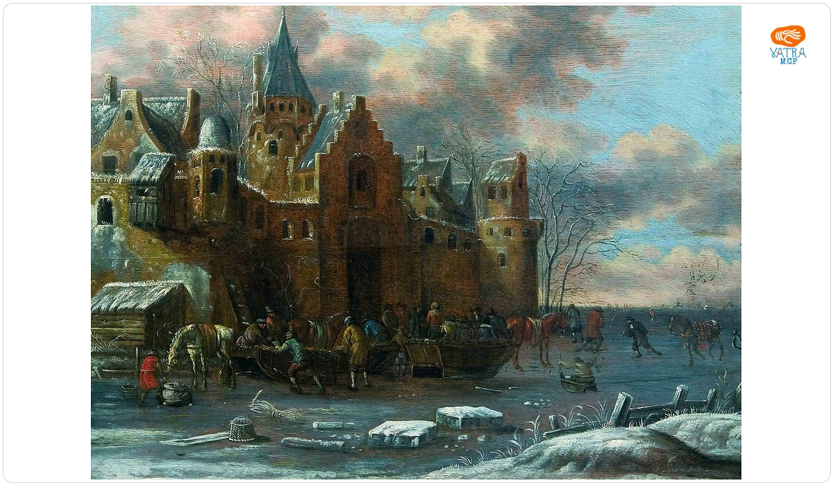 Thomas Heermans — Peisaj de iarnă