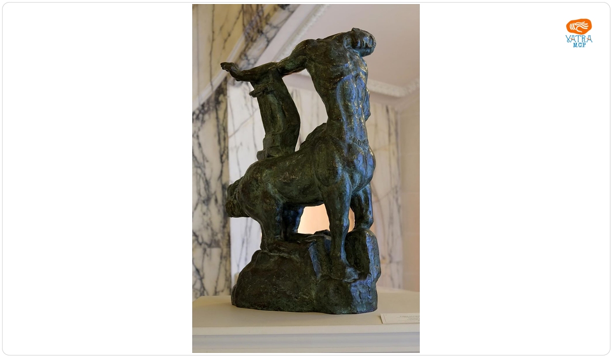 Émile-Antoine Bourdelle — Centaur murind (al doilea studiu)