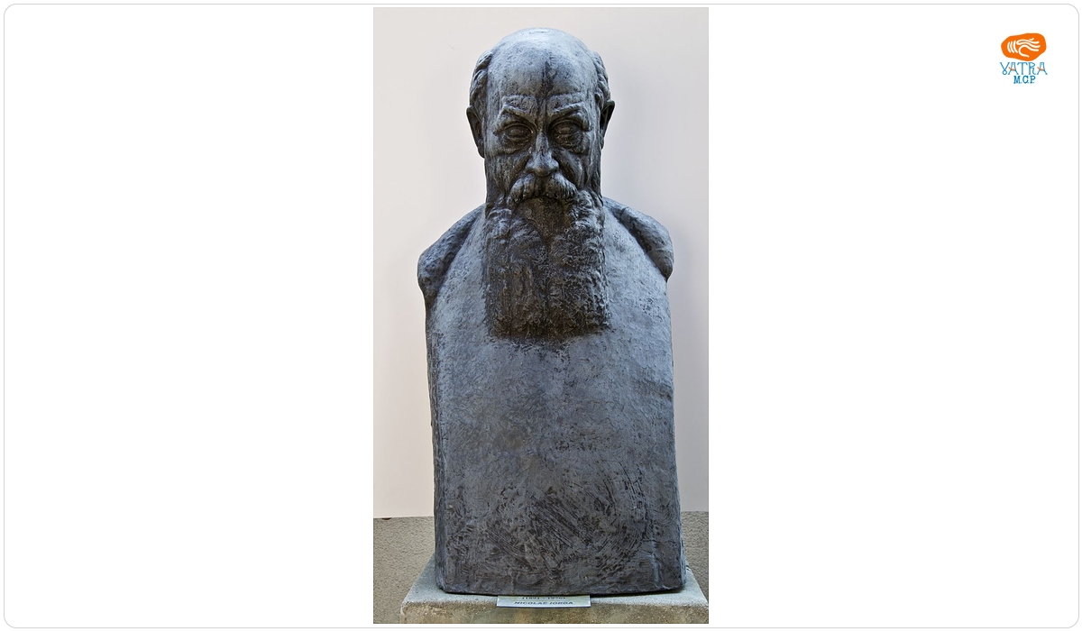 Oscar HAN — Bustul lui Nicolae Iorga