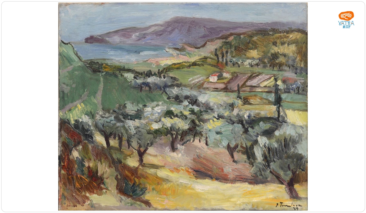Ion Țuculescu — Peisaj din Grecia