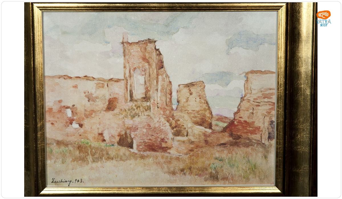 Ruine la mănăstirea Comana