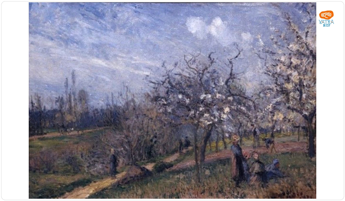 Camille Pissarro — Livadă înflorită