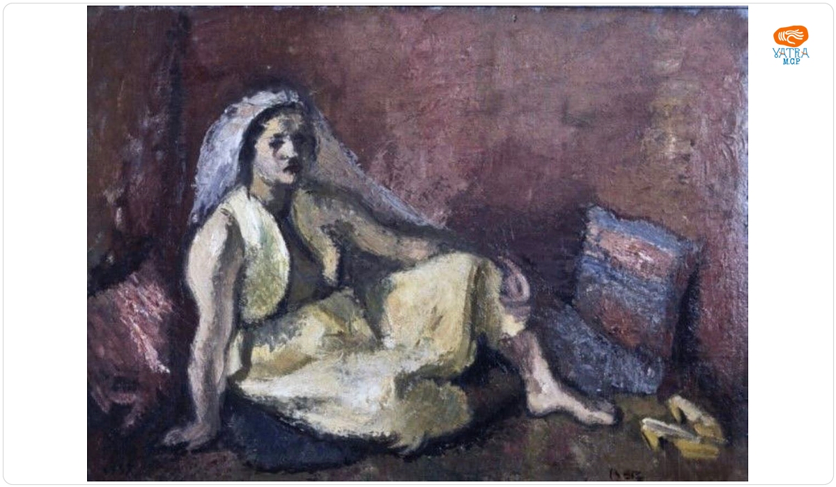 Odaliscă în galben