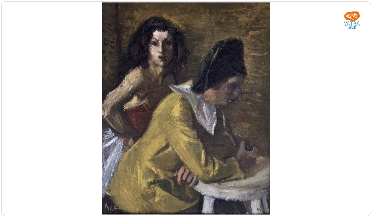 Iosif ISER — Arlechin și colombină