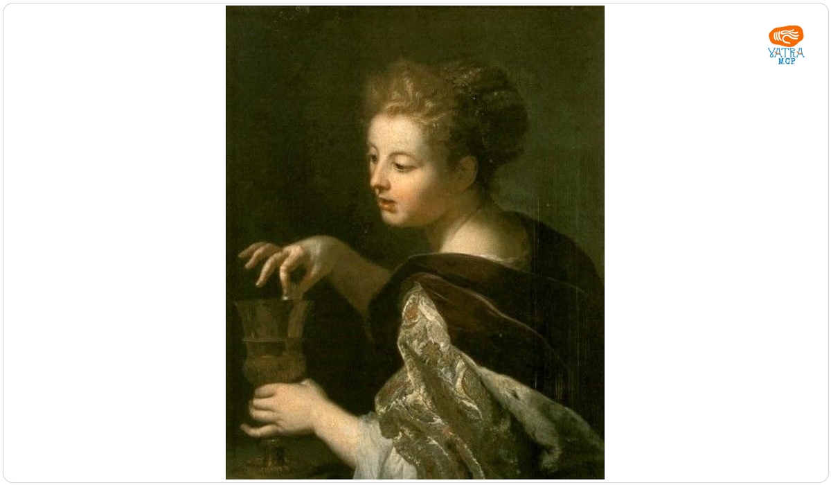 Cleopatra dizolvând perla
