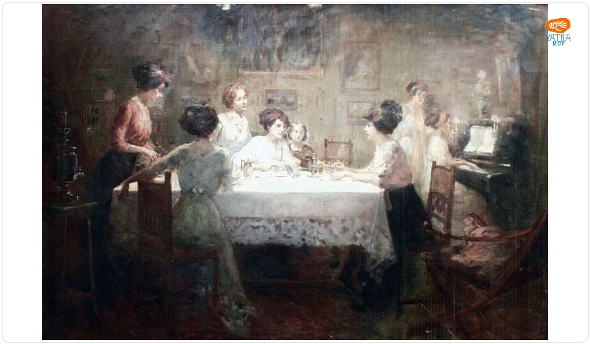 Nicolae Vermont — Scenă de interior