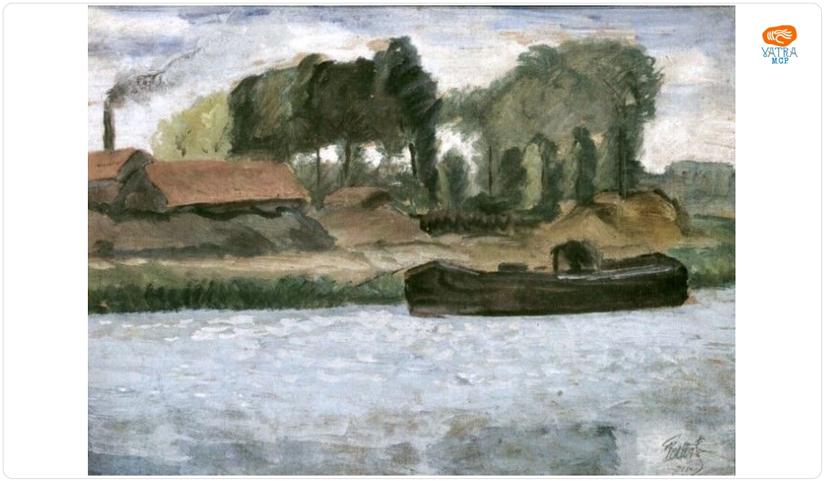 Șlep (Peisaj din Oise)