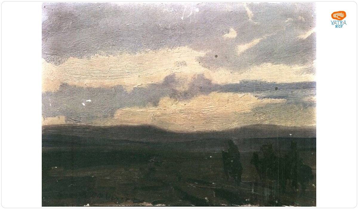 Arthur Verona — Peisaj cu călăreți