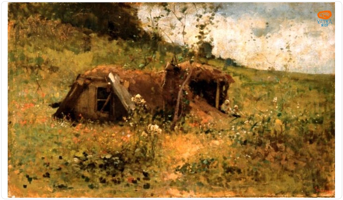 Bordei în pădure