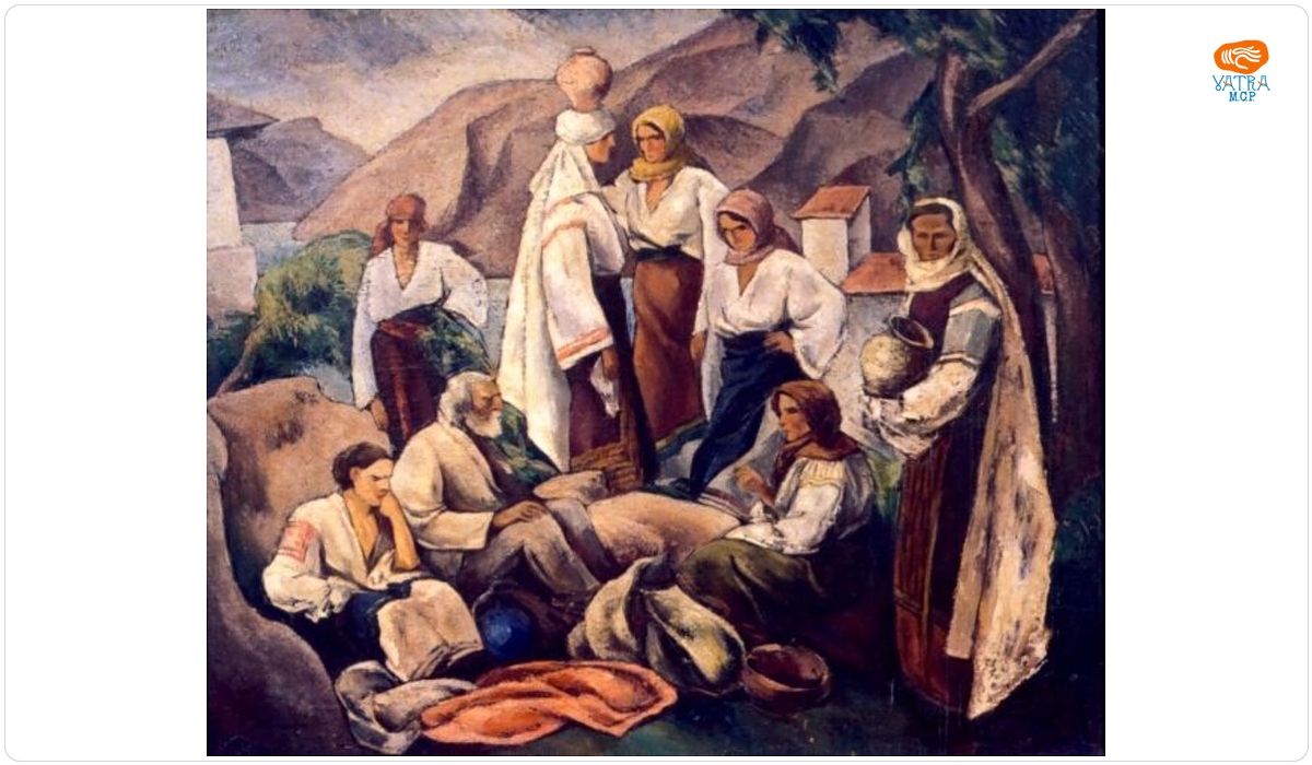 La sfat (Compoziție pe motive țărănești)