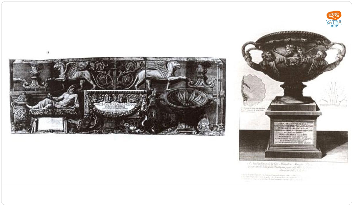 Vasi, candelabri, cippi, sarcofagi, tripodi, lucerne ed ornamenti antichi ... - Prima parte
