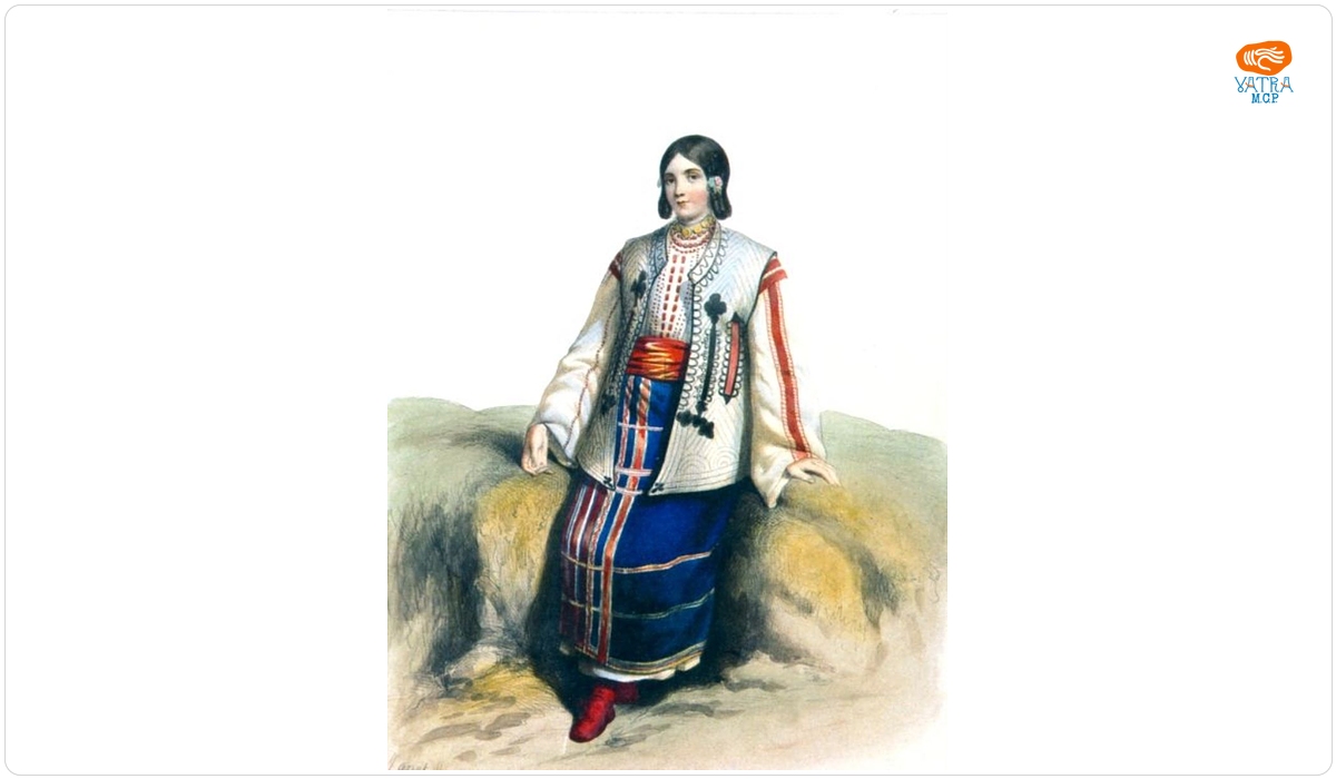 Louis Janet Lange — Tânără fată din Valahia
