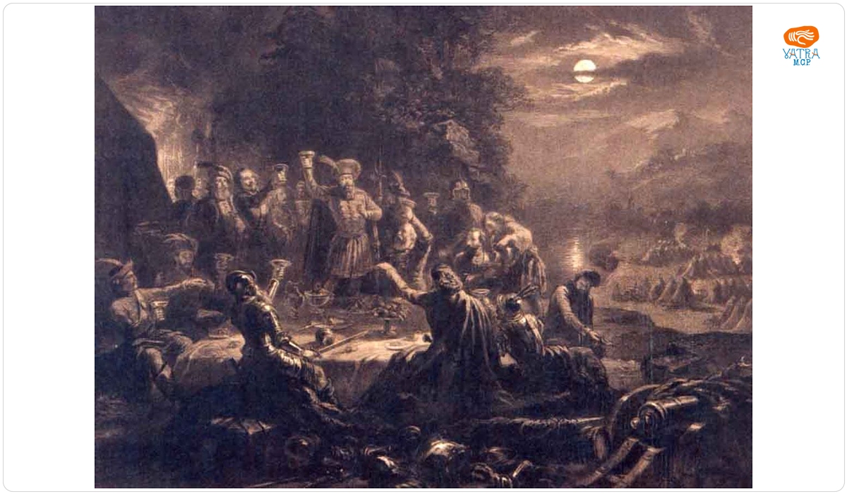 Adolphe Mouilleron — Ultima noapte a lui Mihai Viteazul