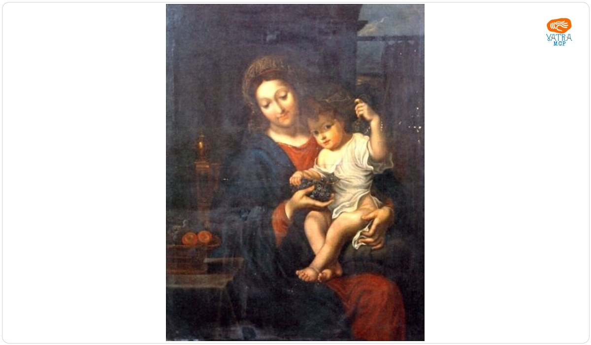 Mignard, Pierre, numit Mignard Le Romain — Madonă