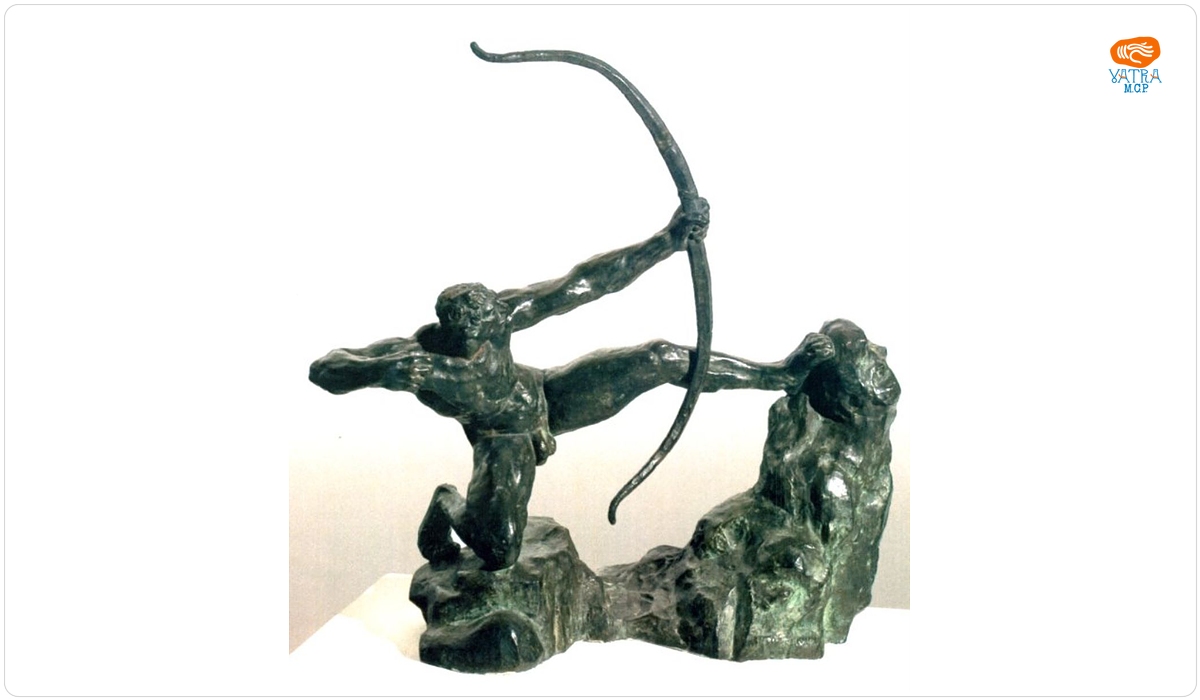 Émile-Antoine Bourdelle — Herakles archer/Herakles arcaș (Studiu pentru Herakles)