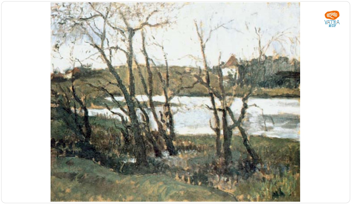 Theodor Pallady — Peisaj cu lac