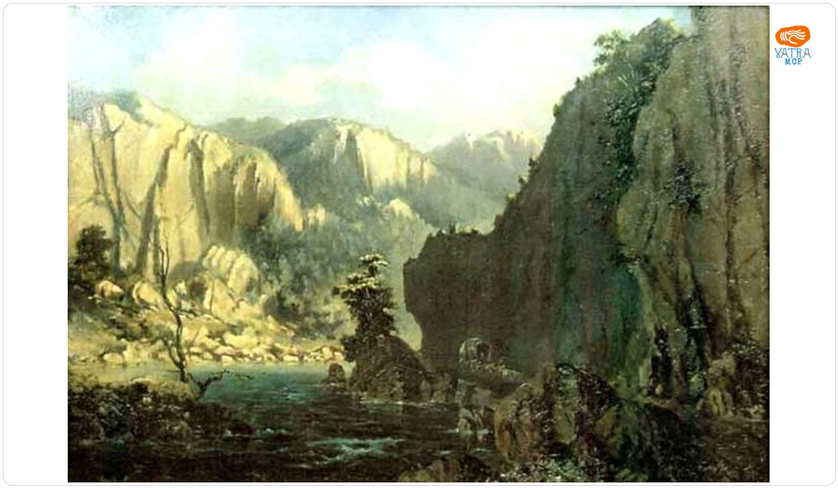 Henri Trenk — Peisaj de munte
