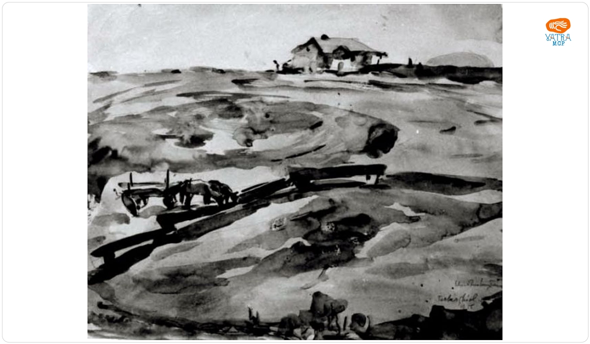 Rudolf Schweitzer Cumpăna — Vedere din Techirghiol