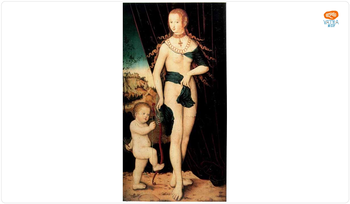 Lucas Cranach cel Bătrân — Venus și Amor
