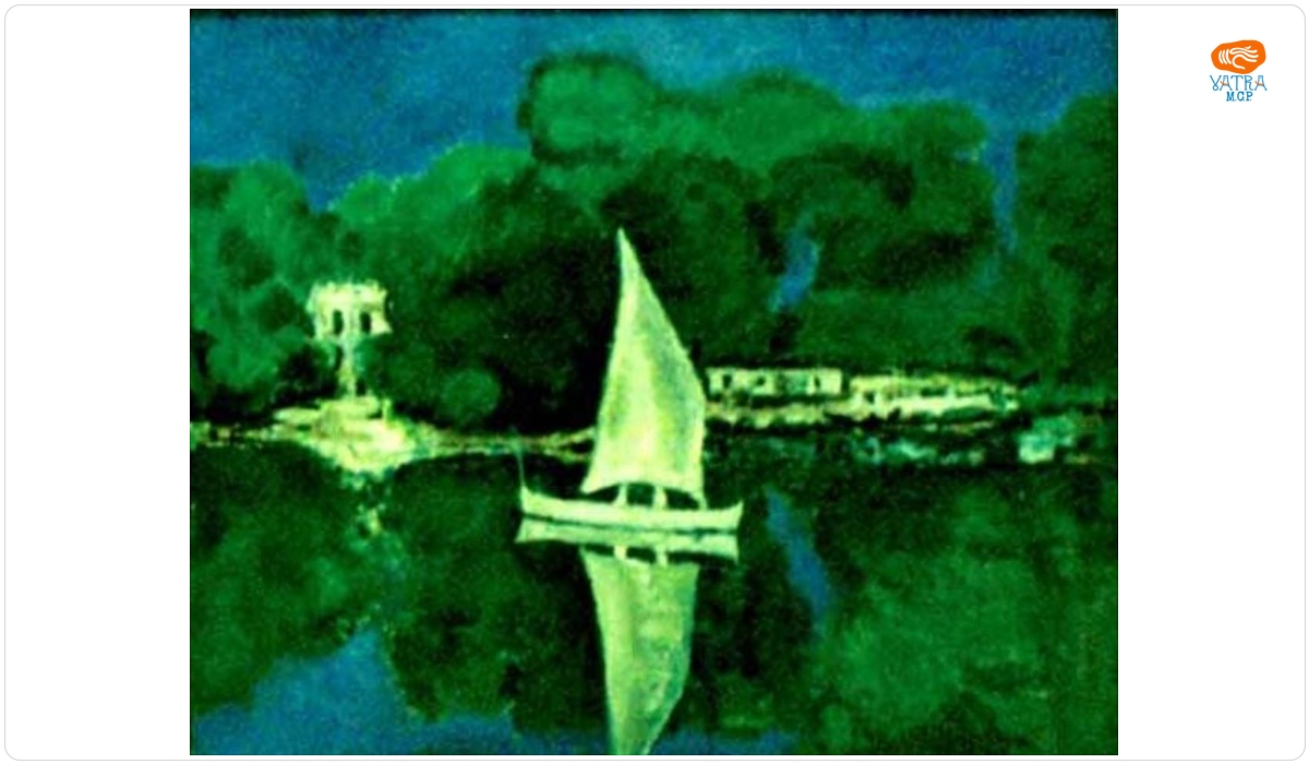 Vasile Popescu — Peisaj la Herăstrău
