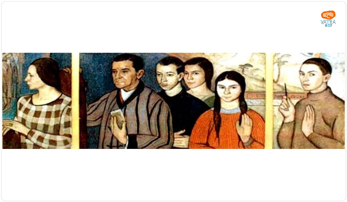 Portret de familie - triptic