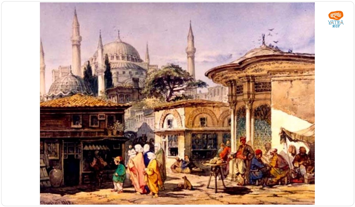 Amedeo Preziosi — Stradă din Constantinopol