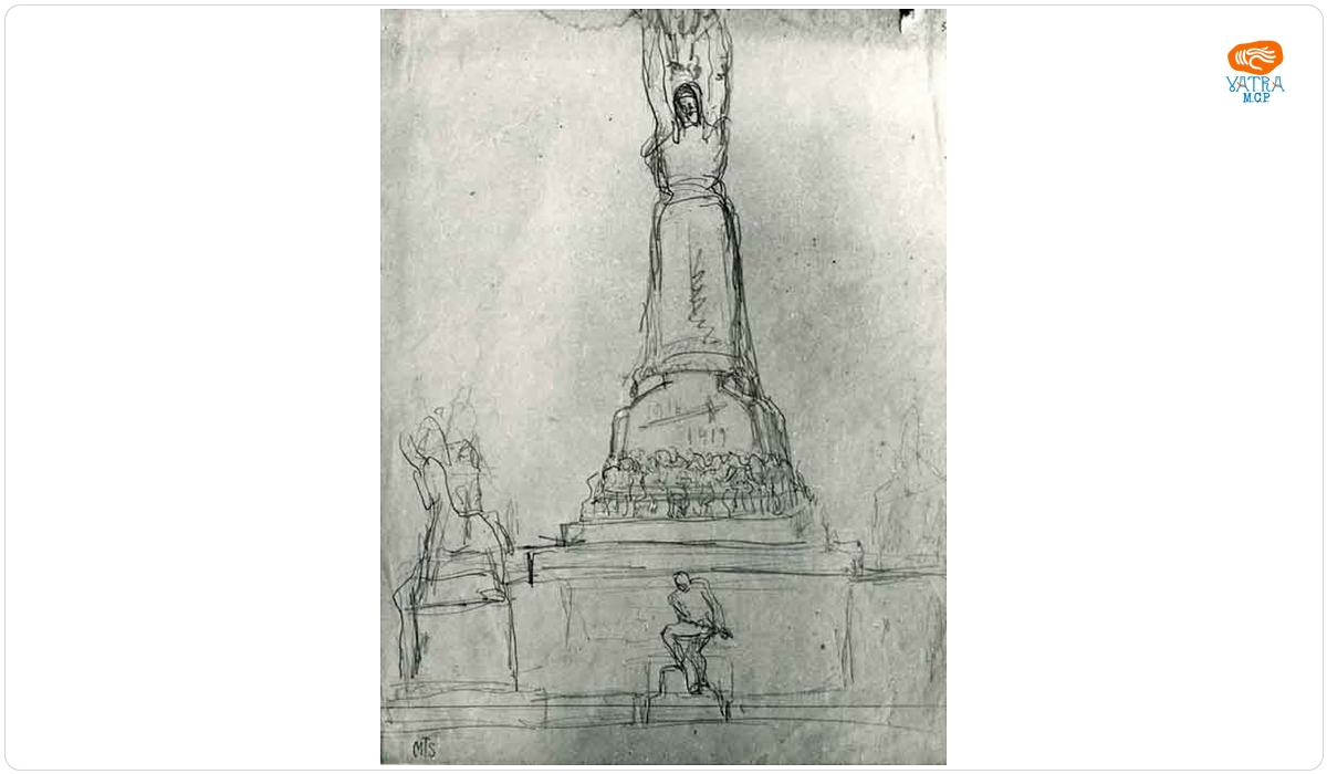 Proiect de monument în memoria eroilor din Primul Război Mondial