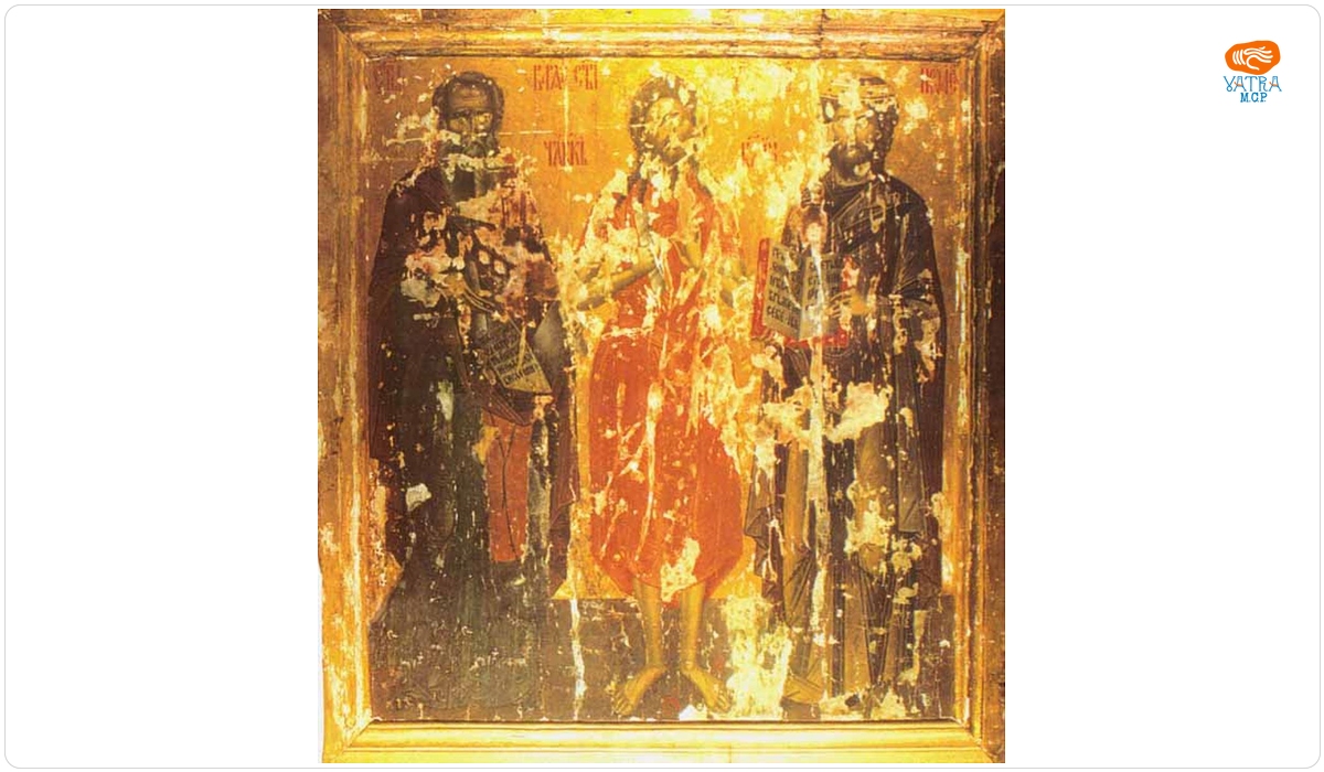 Sfântul Varlaam, Sfântul Alexie Omul lui D-zeu, Sfântul Ioasef; Sfântul militar călare - Dimitrie