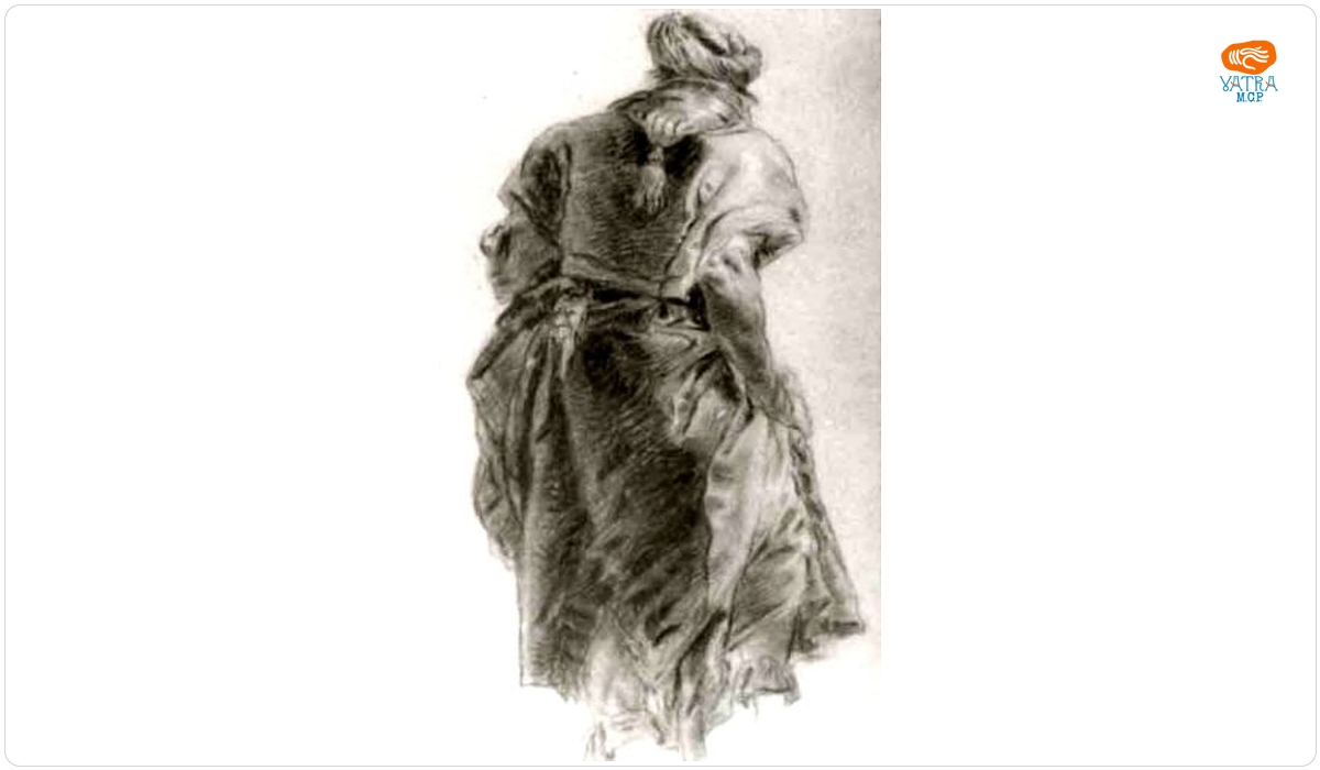 Giovanni Battista Tiepolo — Figură văzută din spate