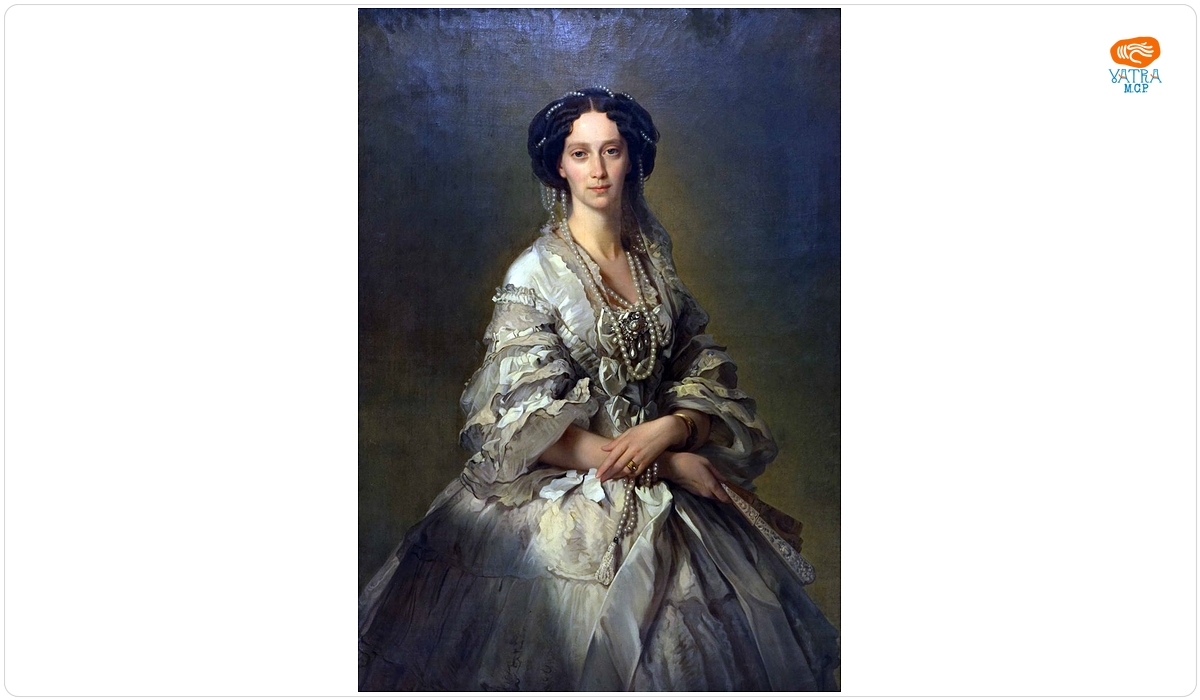 Portretul Mariei Feodorovna, soția Țarului Alexandru al III-lea