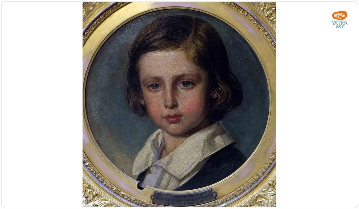 Franz Xaver Winterhalter — Portretul lui Alfred, Duce de Saxe-Coburg and Gotha