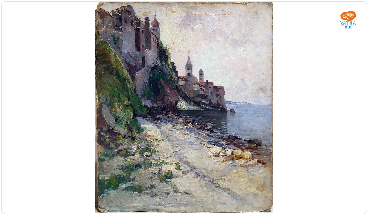 Oraș la marginea apei (insula Rab)