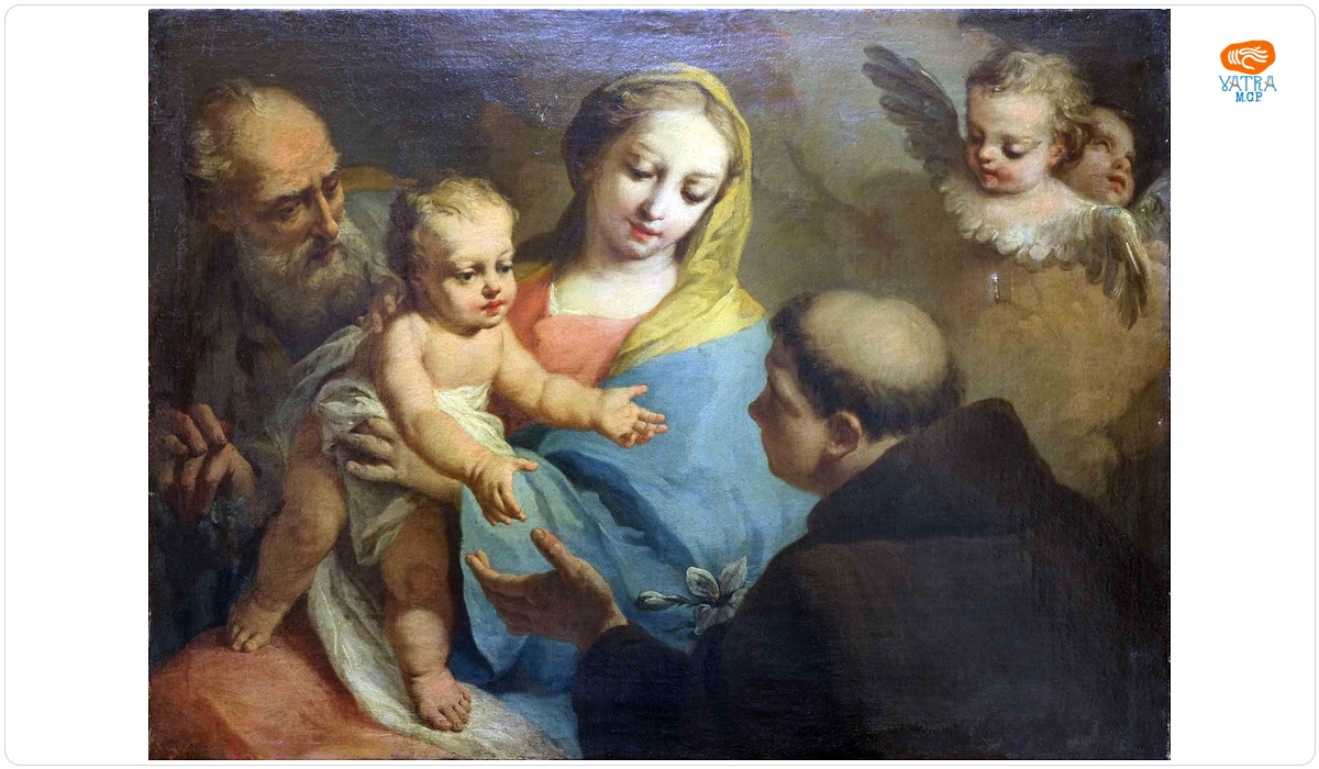 Sfânta Familie cu Sfântul Anton de Padova