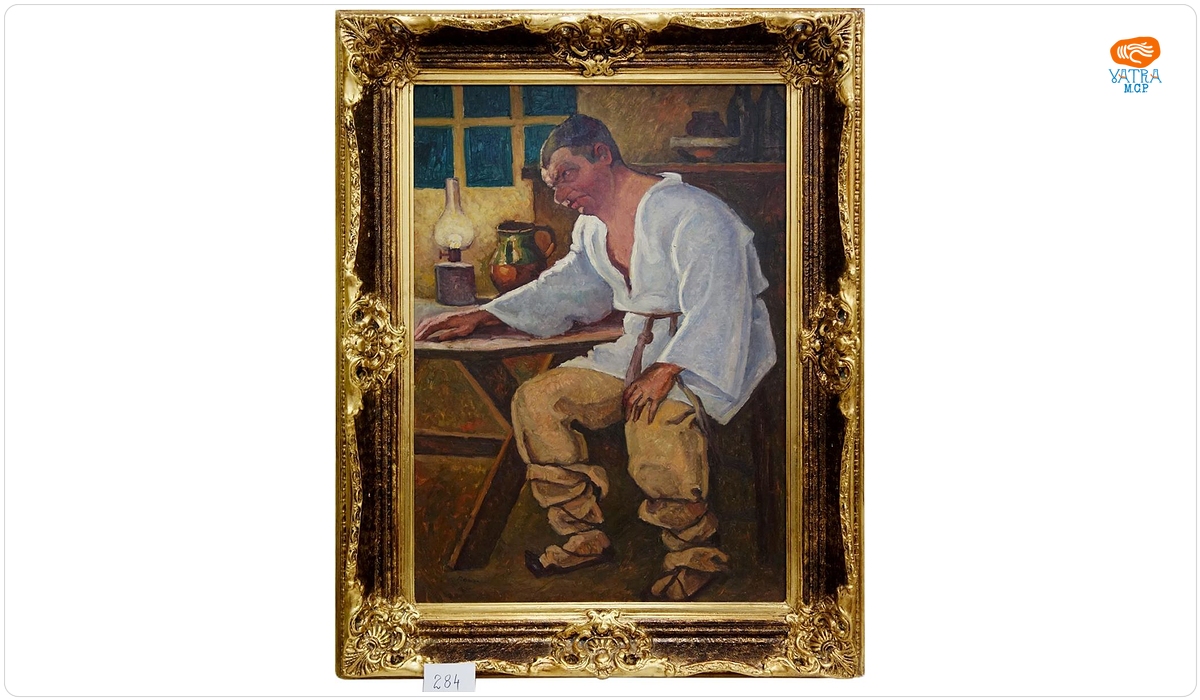 Camil RESSU — Țăran la lumina lămpii (Ion Brezeanu în Năpasta)