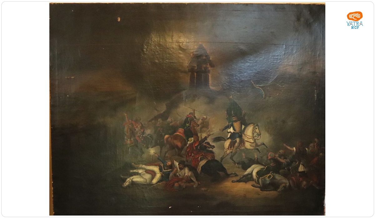 Constantin Lecca — Bătălia de la Călugăreni