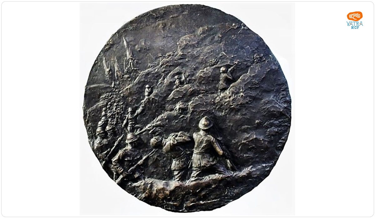 Teodor BURCĂ — Scenă de luptă , Mărăști - 1917