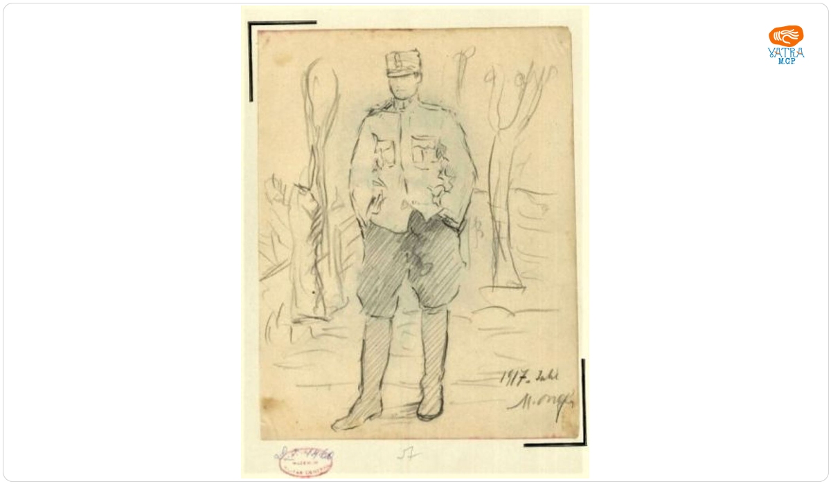 Mihai ONOFREI — Ofițer Român 1917