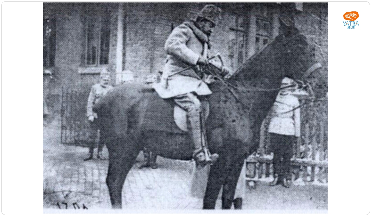 M.S. Regele plecând de la Marele Cartier