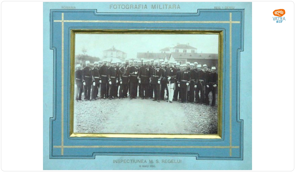 Regimentul 1 Geniu — Inspecția Regelui Carol I la Regimentul 1 Geniu