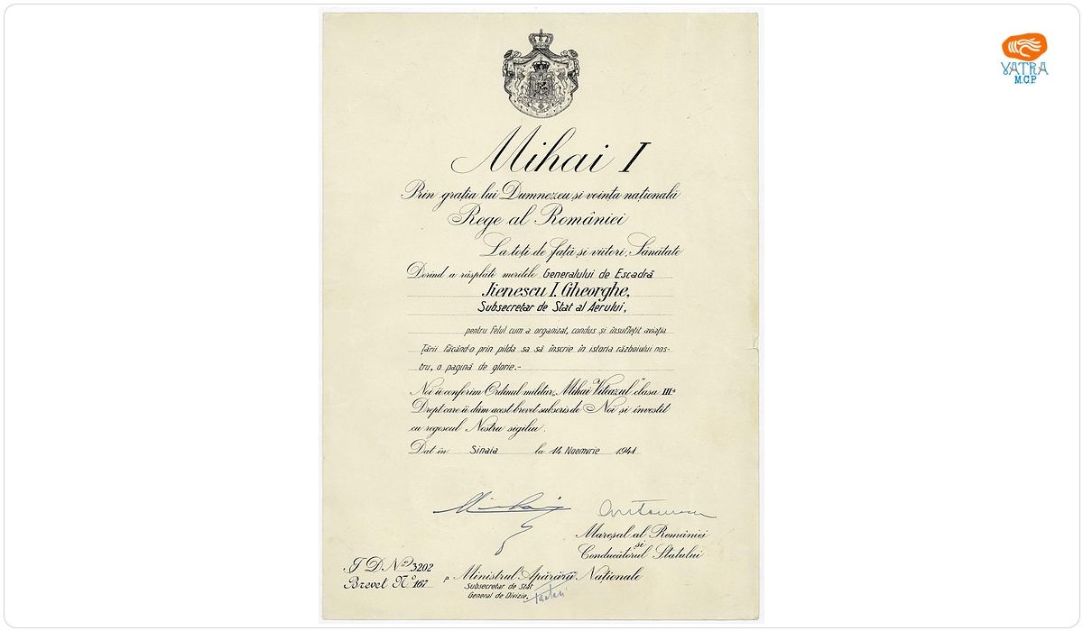 Ordinului militar Mihai Viteazul, clasa a III-a